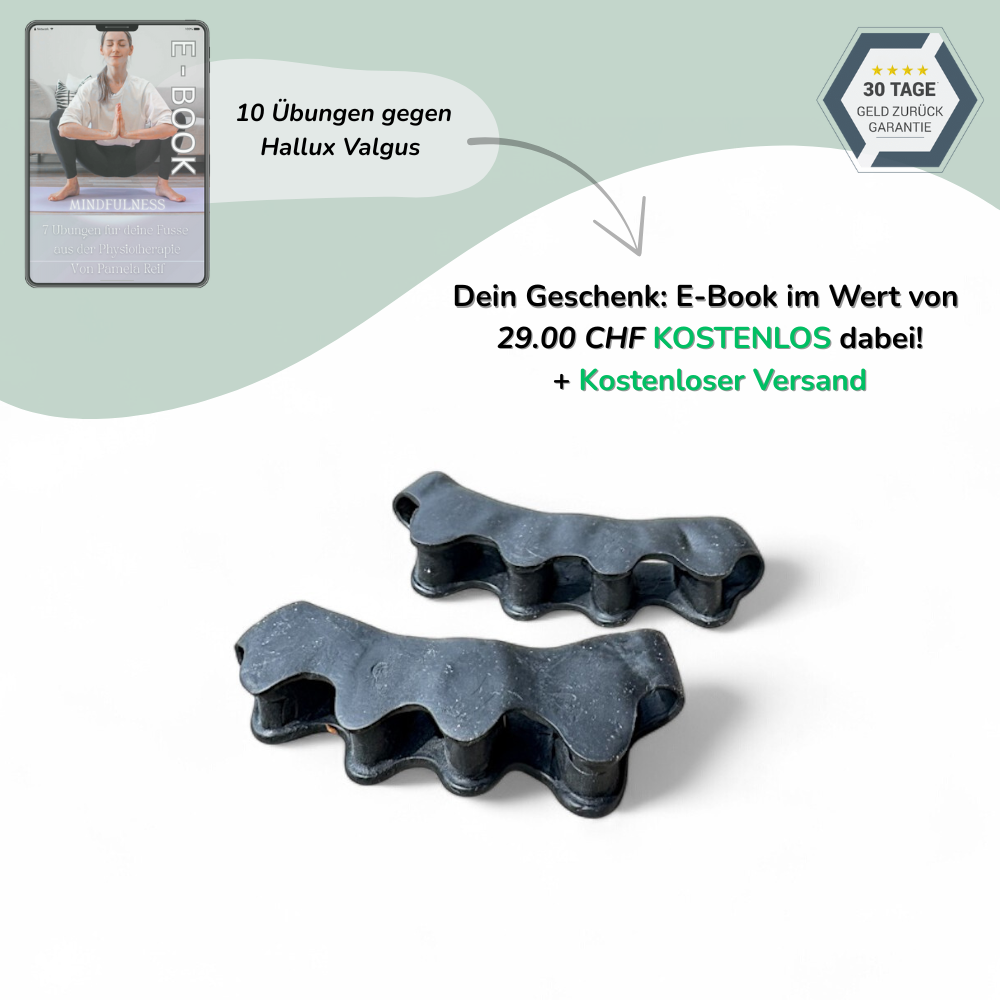 SOLURA Zehenspreizer – Gegen Hallux & Fußschmerzen